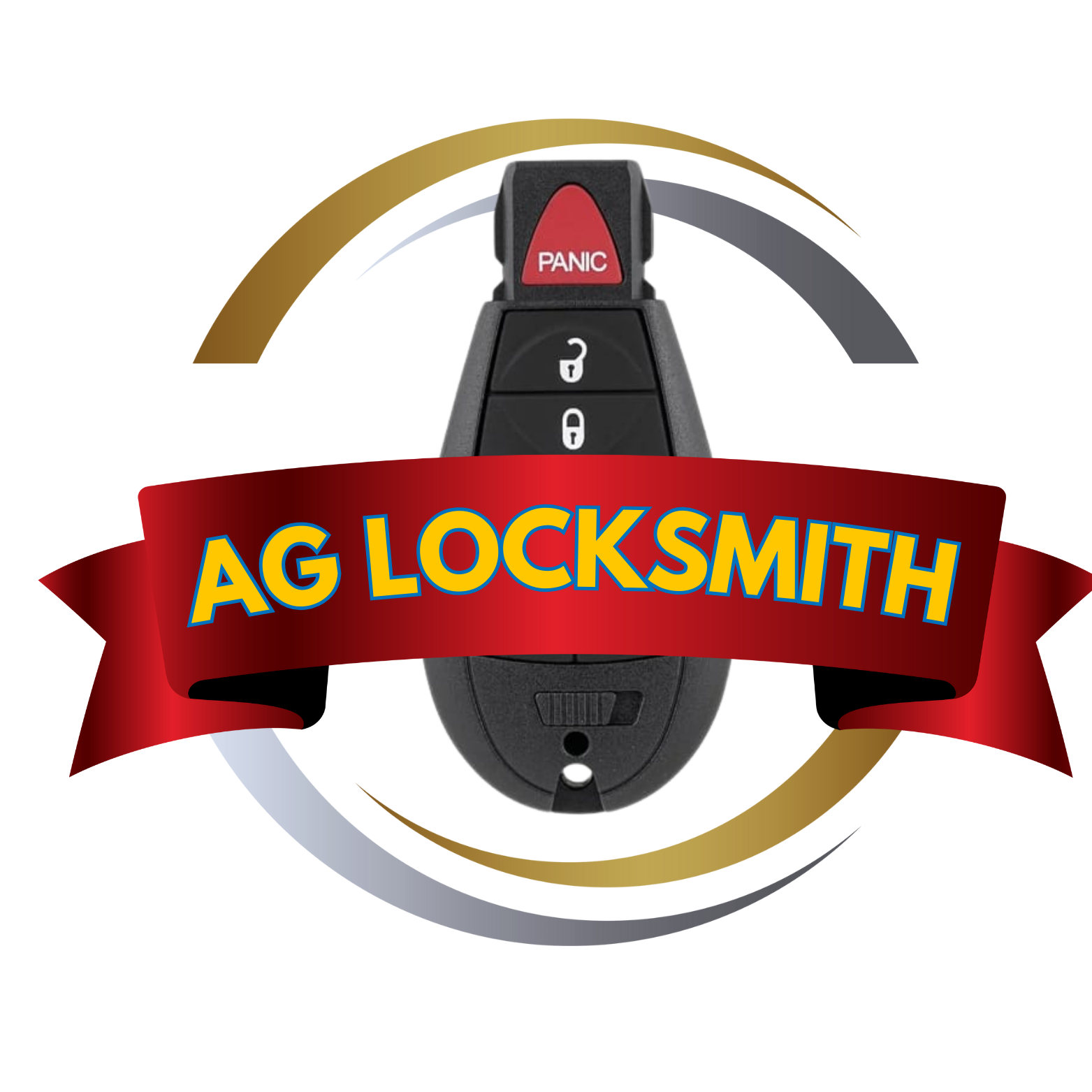 AG Locksmith logo created by ElitePath Services